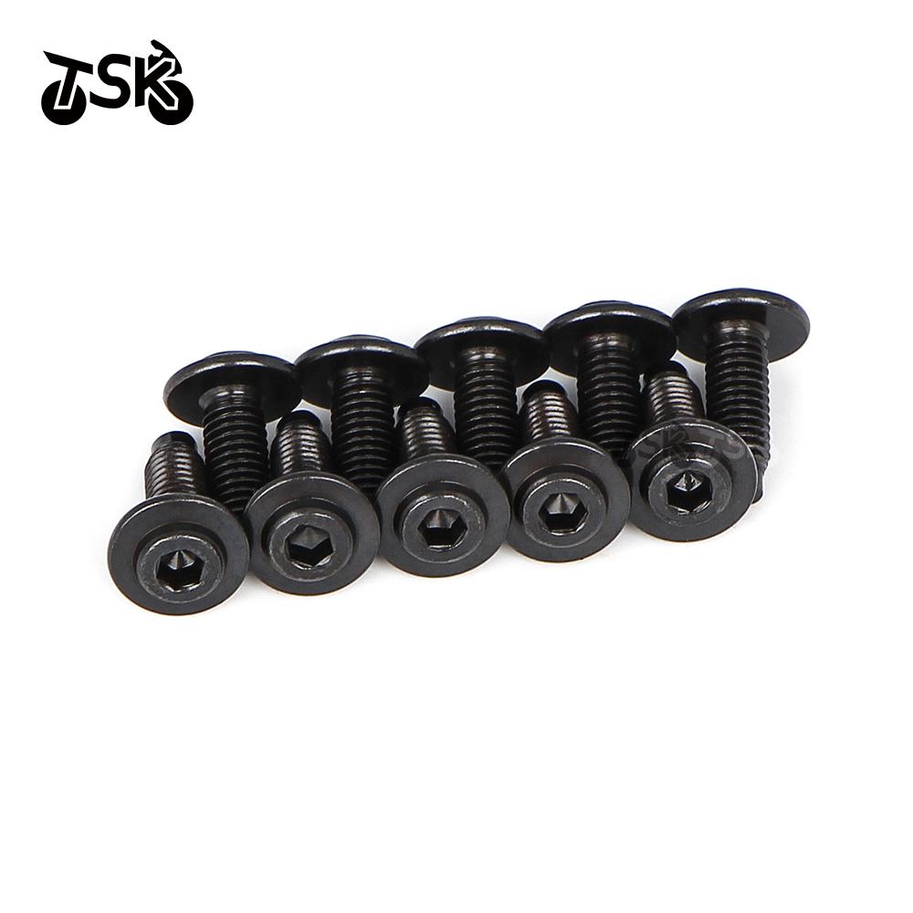 Stainless Steel Flat Head Inner Hexagon Screw Bolt M5 5mm for Ducati Motorcycle Cowling Fairing Plastic Cover Black