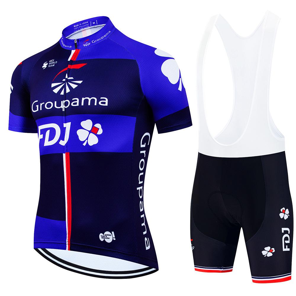 2026 Summer Breathable Suit Cycling Suit Bicycle Short Sleeve Shorts Men's and Women's Mountain Road Clothes Team Edition Cycling Suit Quick Drying