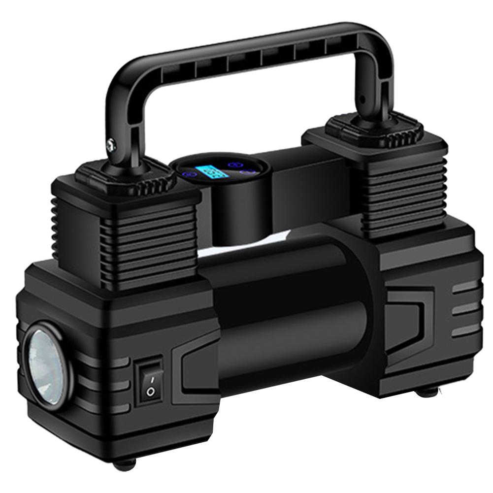 

12V 150PSI Auto Inflatable Pump with LED Light Heavy Duty Tire Inflator with Digital Pressure Gauge Car Tire Inflatable Pump чёрный