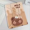 Milk Bear Holder Cover Tablet Case For iPad Air 4 5 M3 M2 1 2 M4 11inch Mini 6 7 Pro 11th 10th 9th 8th 7th 12.9inch Pro 2025