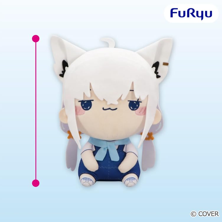 Hololive Production Mochipiko BIG Plushie - Shirakami Fubuki (approx. 28cm)