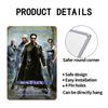 The Matrix Resurrections Decor Poster Vintage Tin Sign Metal Sign Decorative Plaque for Pub Bar Man Cave Club Wall Decoration