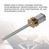 DC 6V Linear Gear Motor Electric Lead Screw Gearbox M4x55mm 180RPM for Home Appliances