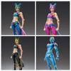 4 tipos Anime JoJo's Bizarre Adventure Figura Kujo Jotaro Figura de Ação Estátua de PVC Modelo Ornamento Brinquedo Infantil Presente