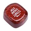 Car Center Engine Start Stop Push Button Switch Cover Trim Fit for Volvo S60     Red Carbon Fiber