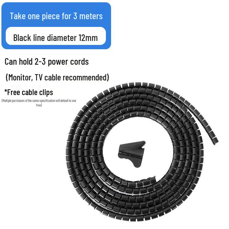 PE Cable Management Sleeve: Durable, Anti-Bite, Insulated Organizer for Wiring and Protection