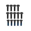 HSSDTECH Black Laptop Screw Replacement Screws for Asus ROG Zephyrus Duo 15 SE GX551 GX551QM GX551QR GX551QS Lower Bottom Base Cover Case Screws