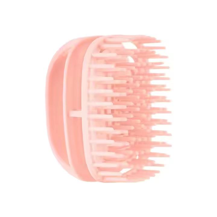 Wet& Dry Scalp Hair Shampoo Brush Soft Care Scalp Massager Hair Brush розовый