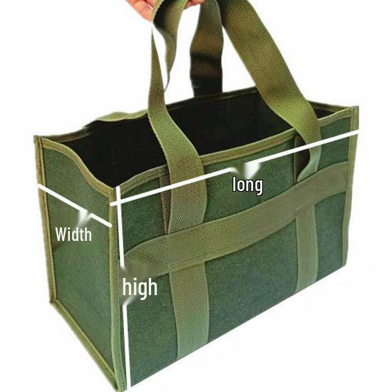 Yatoos Canvas Handheld Tool Organizer - Durable Portable Maintenance Pouch for Electricians