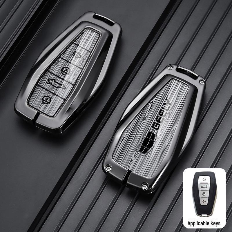 

Geely 2023 Новый Emgrand Чехол для ключа с Binyue, Binrui и Jiaji Металлическая оболочка с пряжкой