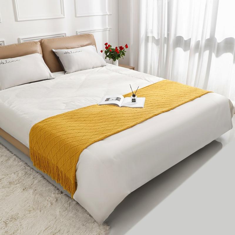 31 de tipuri de pături nordice din lână tricotate cu romburi, pături pentru capătul patului, pături pentru canapele, pături decorative, aparate de aer condiționat decorative pentru familii