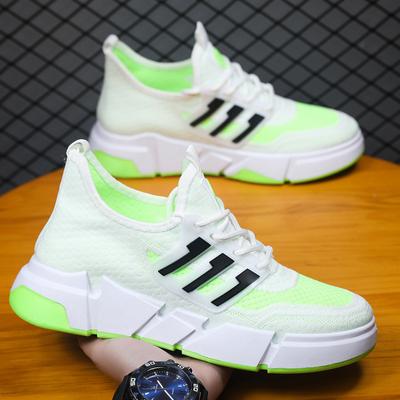 Mesh Shoes 2023 Spring New Men's Shoes Flying Woven Mesh Breathable Casual Shoes Fashion Trend Sneakers