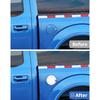 Fit For 2015- Ford F-150 Fuel Gas Filler Tank Door Cap Cover, Gas Tank Cap Fuel Filler Door Cover Trim Exterior Accessories,Chrome