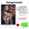 Halloween Pearl Painting Set Love Couple 5D DIY Pearl Art Home Bedroom Wall Decor Handmade Gift Holiday Decorative Crafts Supplies