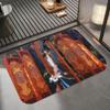 Anime T-The Legend Of Korras Floor Mat Diatomite Bath Mat, Quick Dry Absorbent Non-Slip Door Mat
