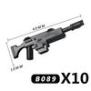 Military Building Blocks MOC Star Movie Characters Solider Figures War Mini Bricks Weapons Accessories Guns Cloak Axe Armor
