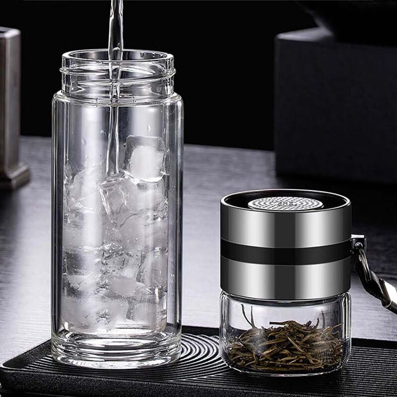 Glass Tea Infuser Travel Mug