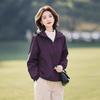 Jachetă Albastră Design Nou Haine Subțiri Jachetă Casual Versatilă pentru Femei Top