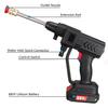 1500W 60 Bar Cordless High Pressure Car Washer Rechargeable Car Electric Water Gun Foam Machine for Makita 18V Battery