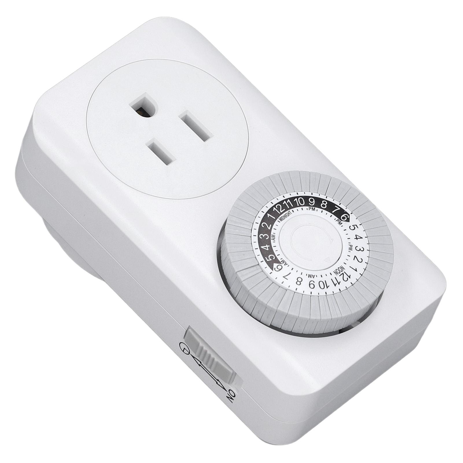 

Інтелектуальний таймер Розетка Автоматичне вимкнення 15 хв24-годинний циклічний таймер для побутової техніки