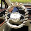 2024 Cartoon Dog Steering Wheel Cover