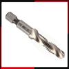 M8 HSS 1/4" Hex Shank Drill & Tap Taper Drill Bits Power Tool Part