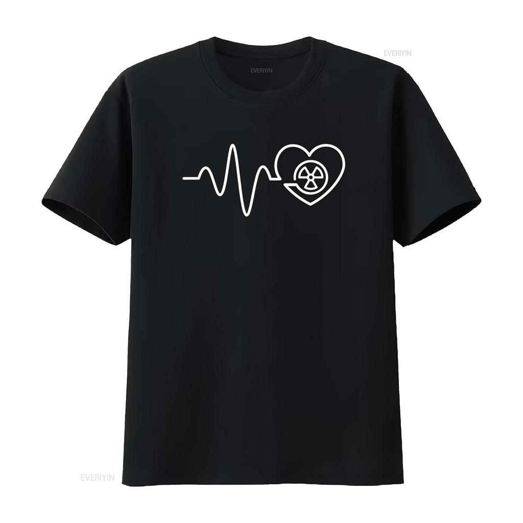 Radiology T Shirt Heartbeat Tech X Ray RadiologisT Rad Graduate vintage Washed designer clothes graphic Top For Everyday Wear