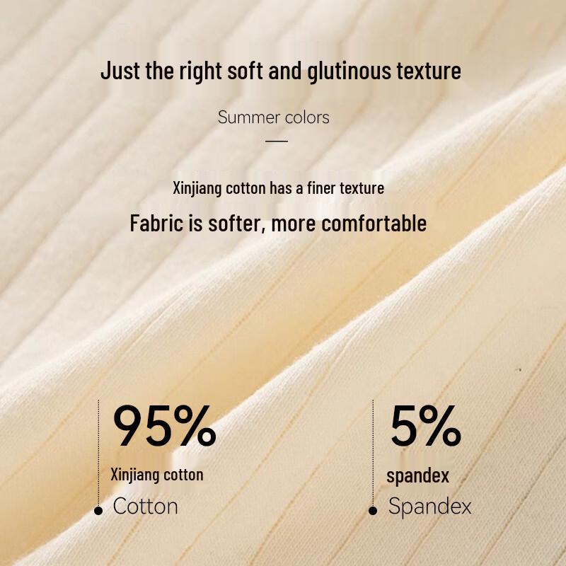 FitonTon Women's 5-Pack Pure Cotton Mid-Waist Antibacterial Briefs