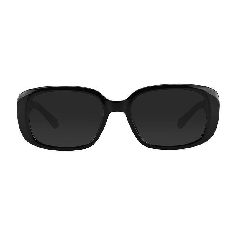 Calvin Klein Retro Narrow Frame Fashion Street Irregular Shape Sunglasses Unisex sunglasses Black CKJ22633SLB