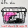 Heavy-Duty Enlarged Rear & Front Bicycle Carrier Basket