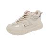 Fleece High-top Snow Boots Women's Winter New Student Ins Thermal Casual Shoes Cotton Shoes K