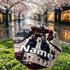 Custom Name Personalized Transformers Print Umbrella, Auto Open Close, 8‑Rib Sturdy Frame, Commute Camping Hiking Use, Birthday Gift