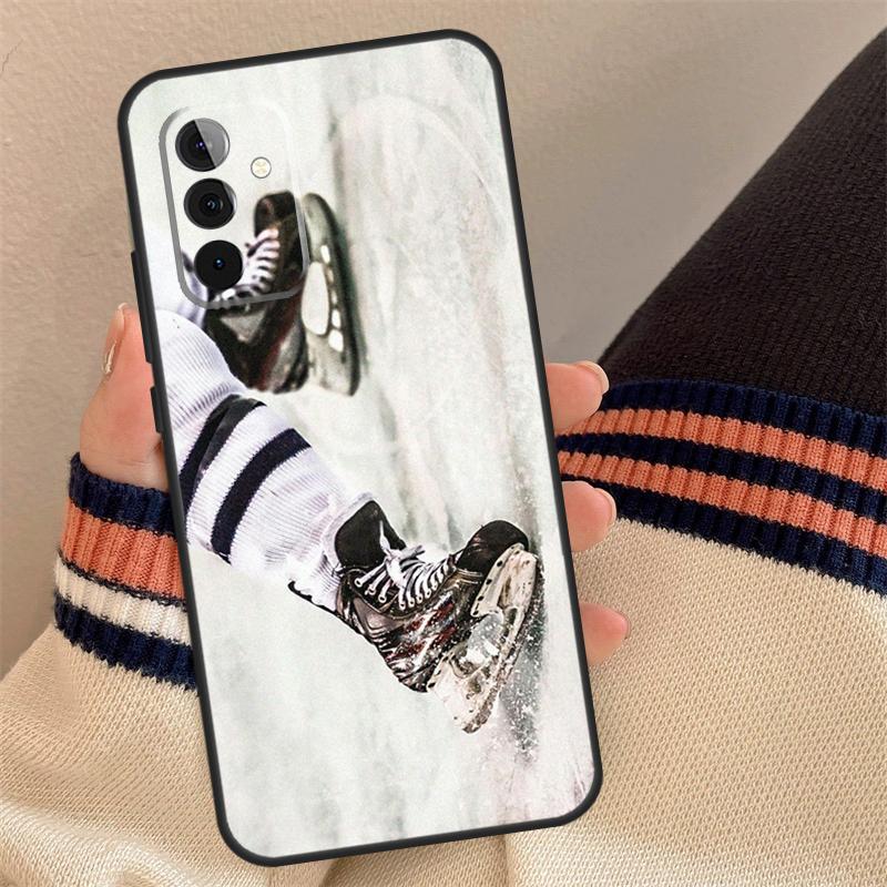 Ice Hockey is Life Cover For Samsung Galaxy A12 A13 A14 A54 A53 A52 A34 A33 A32 A24 A23 A22 A51 A71 Phone Case