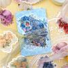 1pack/20Pcs Retro Literary Flower Sticker Set European Classical DIY Handmade Album Scrapbooking Decorative Paper Supplies