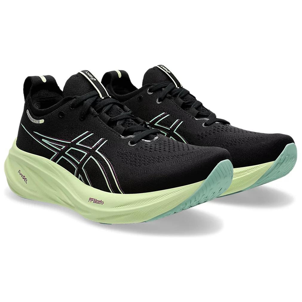 New Asics Gel Nimbus 26 'Black Cool Matcha' Women's 1012B601-005