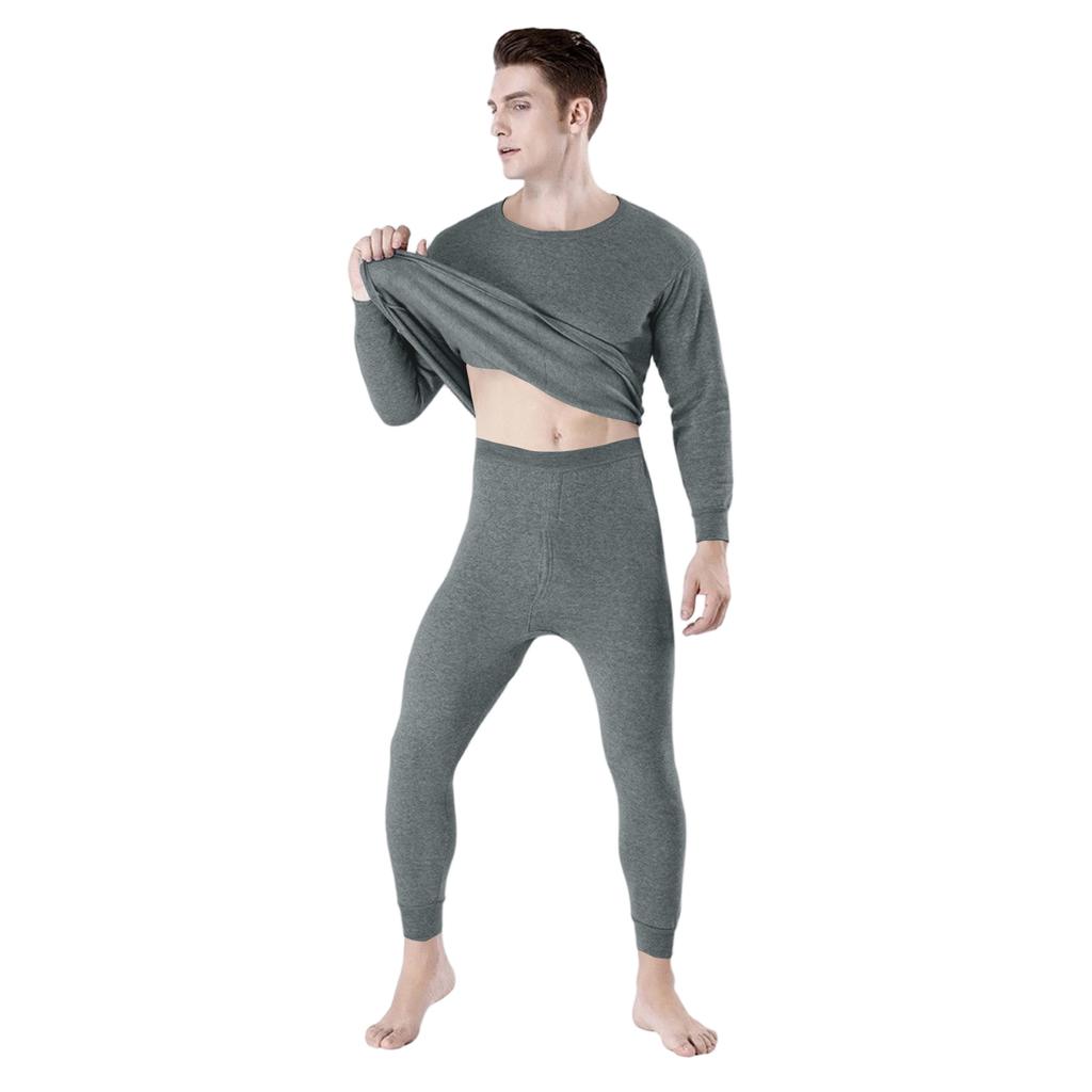 Men's Thermal Underwear Set, And Winter , Thin, Color Thermal Underwear.