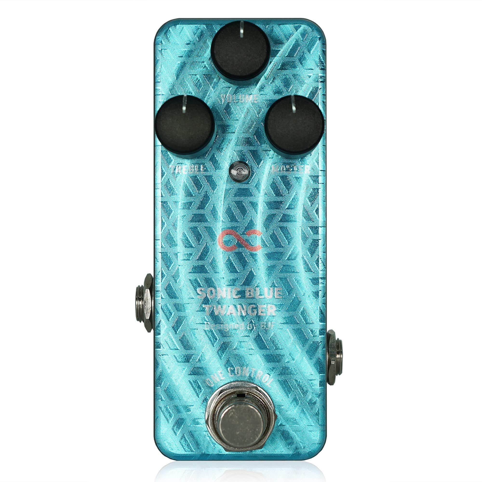 One Control SONIC BLUE TWANGER Booster гитарный эффектор