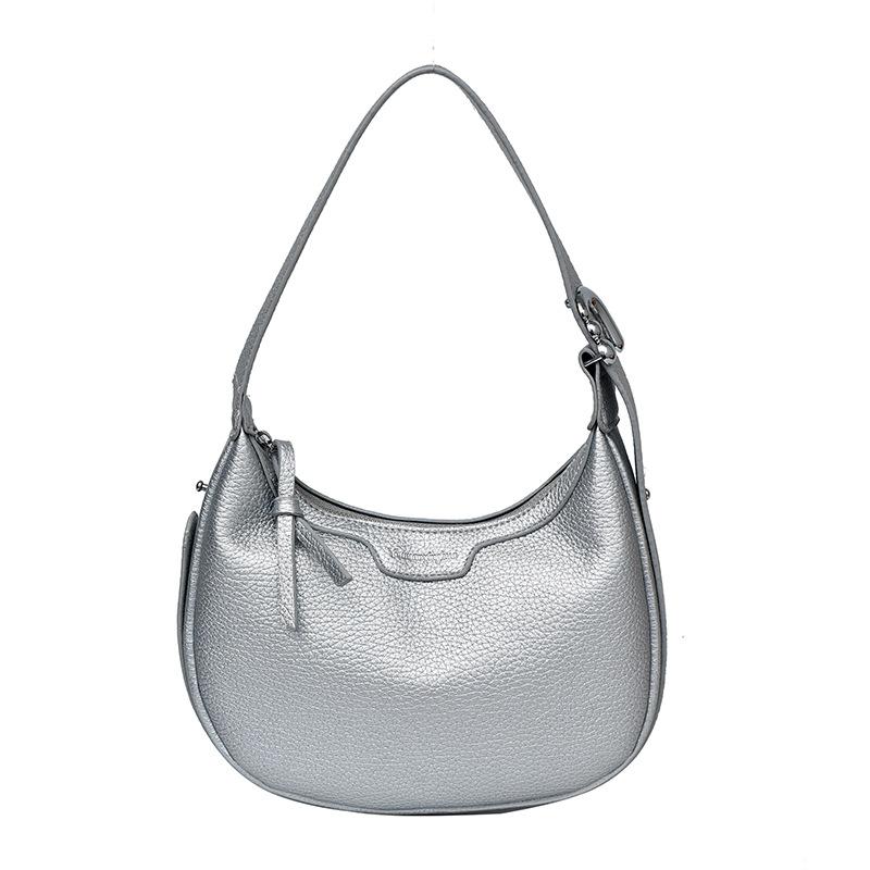 New Simple Niche Underarm Casual Crescent Bag Women's Fashion Trend One Shoulder Crossbody Textured Handheld Women's Bag