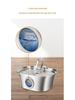 3.2L Swan Neck Stainless Steel Pet Drinking Fountain with Automatic Water Circulation & Filtration for Cats and Dogs