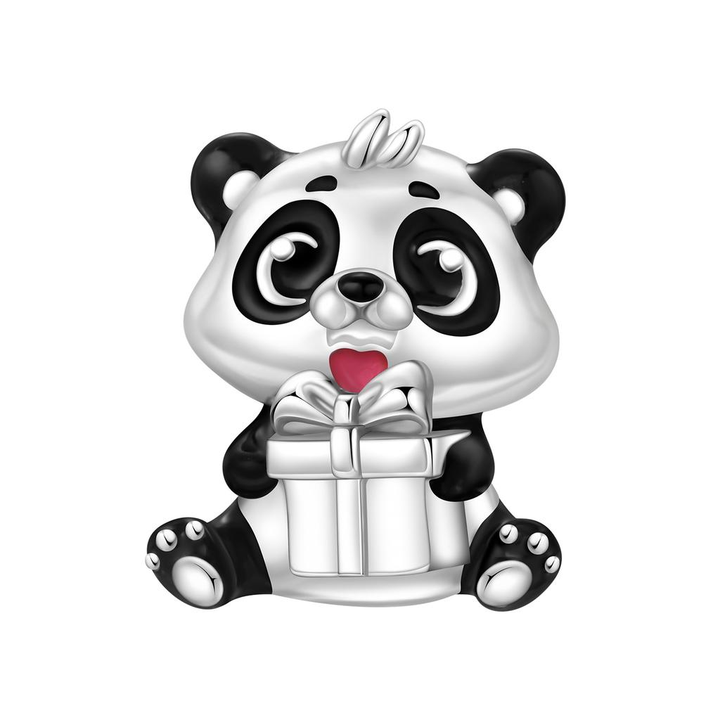 Orstarry 925 Silver Blue Hat Penguin Beads Charm Bracelet DIY Jewelry Trendy Gifts for Party