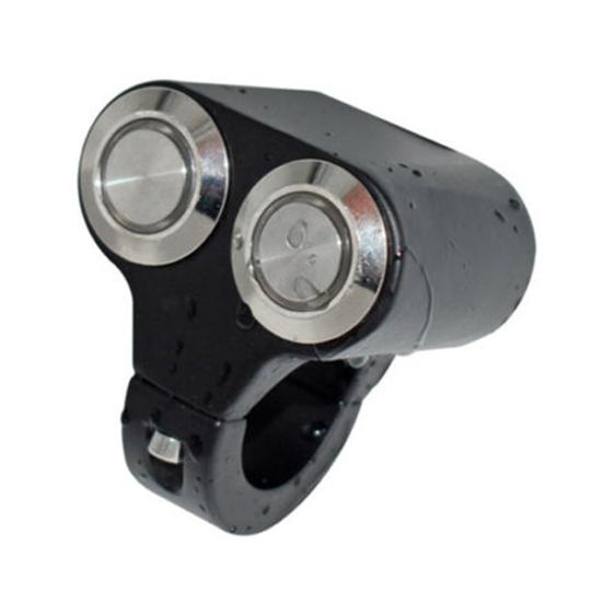 25-mm-Motorrad-Lenker-Hand-Return-Taste LED-Licht-Lampen-Steuerschalter