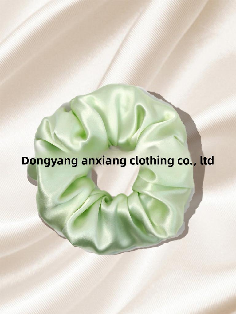 19 Momme Čistý Hedvábí Scrunchie Gumička do Vlasů Ručně Vyráběná Hedvábná Gumička do Vlasů z Morušového Hedvábí pro Ženy (4cm 6cm)