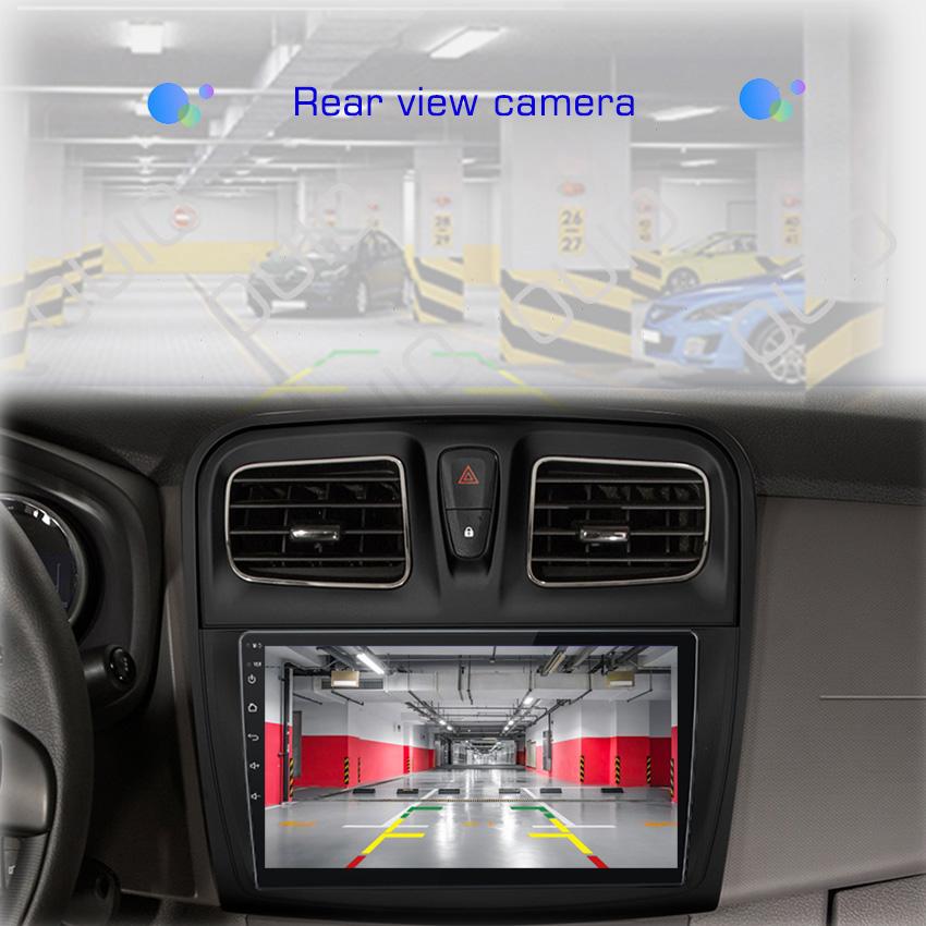 2din Android10 Automotive Multimedia Player Stereo Carplay Auto GPS Navigation DSP For Renault Logan 2 Sandero 2 2012-2019