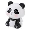 ABS Solar Panda Figurine 3inch Fortune Panda Statue  Indoor Living Room Decor