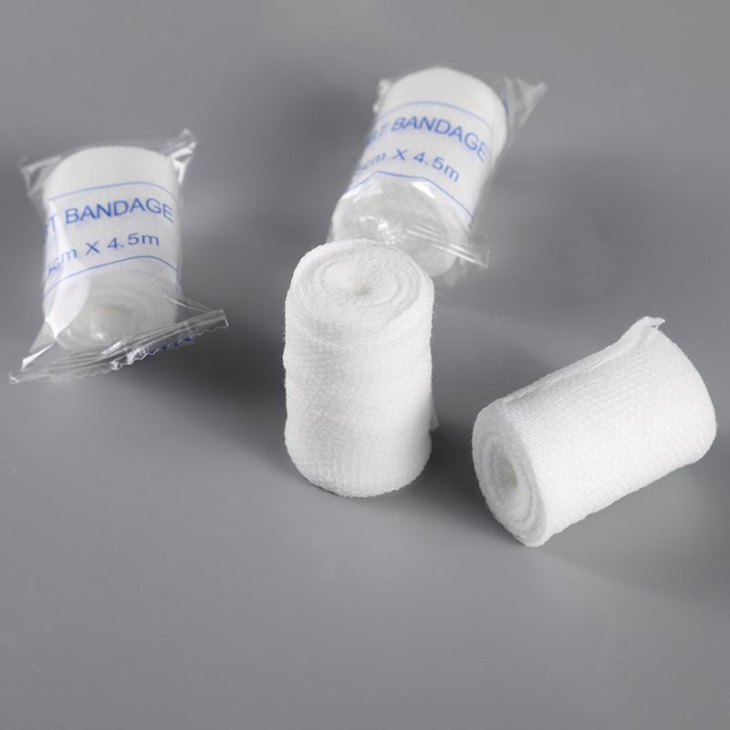 6 Rolls 5Cmx4.5M Pbt Elastic Bandage First Aid Kit Gauze Roll Medical Bandage