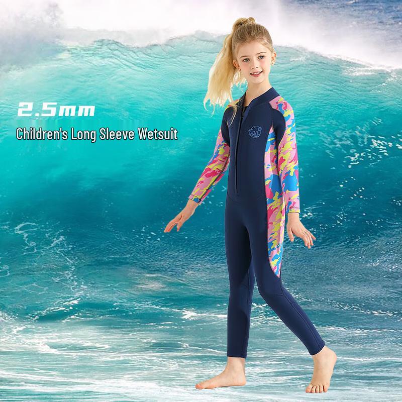 WEZHO 2.5mm Kids Long Sleeve Wetsuit