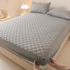 Waterproof Quilted Mattress Protector with Small Checkered Design