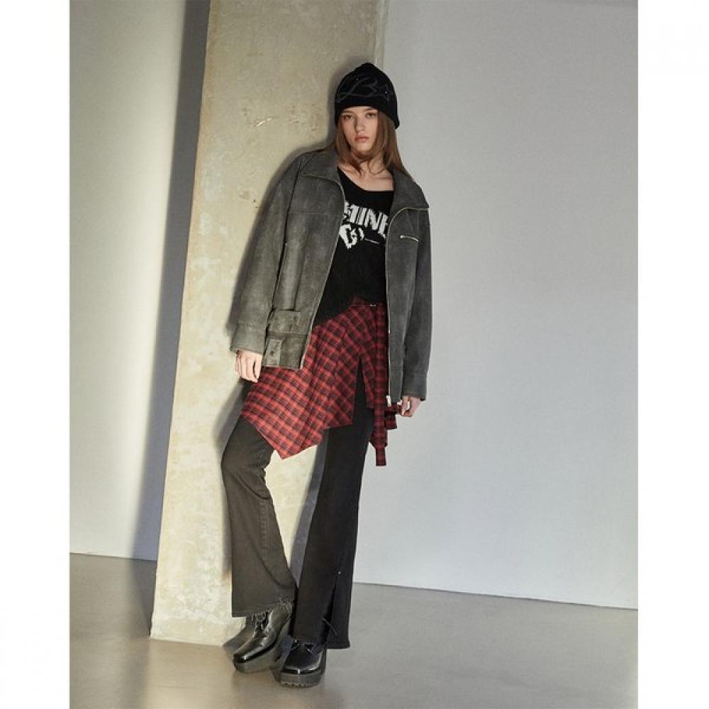 

Egoist Slim Bootcut Denim Pants With Split Hem Er4dp260 CR/66