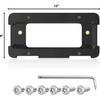 License Plate Holder Bracket Mounting Kit Compatible with BMW 1 2 3 4 5 6 Series Rear Plates Car Accessories Replaces 51187160607, 511882380615 &