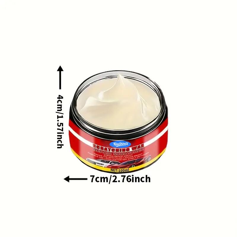 Car Scratch Repair Paste All-In-One Scratch Remover Polisher For All Car Paint Types Car Body Care With Fast-Acting